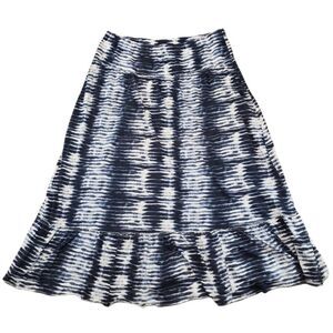 Tommy Hilfiger Maxi Skirt Plus Size Large 39"W Boho Tye Dyed Women's Skirt